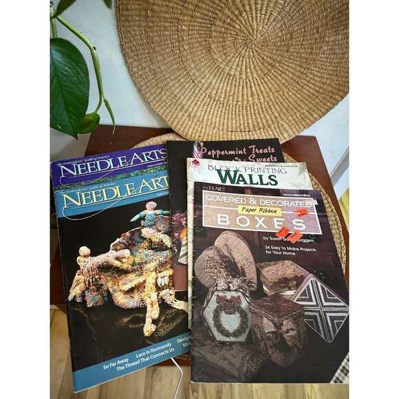 Needle arts, good condition, knitting magazines - Picture 1 of 10